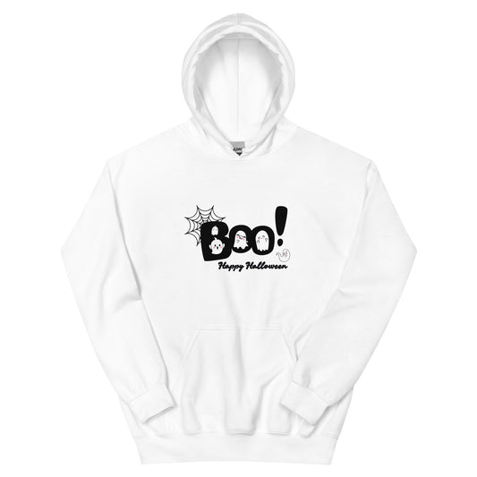 Boo, Happy Halloween,Unisex Hoodie